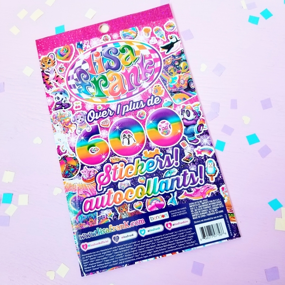 Lisa Frank Sticker Booklet (600+ stickers) - Picture 2 of 6